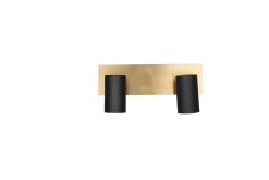 Marley spot 2L GU10 svart/ guld