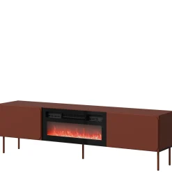 Marros Tv-bänk 200 cm med Elkamin