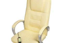 Massagestol Grandeur II Beige/Silver