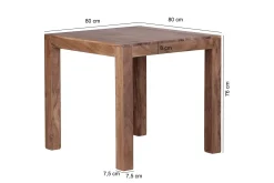 Massie Matbord 80 cm