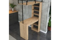 Matbord Beloumont Valnöt / Svart