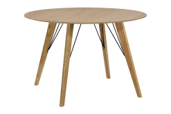 Matbord Helena D100xh75 cm Mdf Med Ekfanér