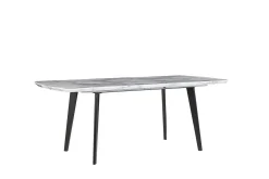 Matbord hopfällbart 160/200 x 90 cm MOSBY