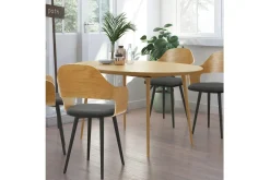 Matbord Loft24 Graham Matbord Oblong 120x80 cm Brun
