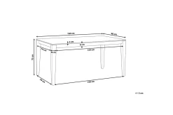 Matbord Lottie 160 cm