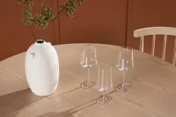 Matbord Peach Flora Dining Table ø120 - Whitewash / Veneer Whitewash