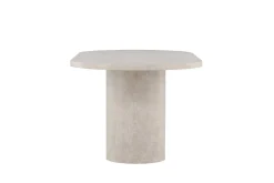 Matbord Peach Narvik Dining Table 100x200 cm - Beige Marblelook / Beige