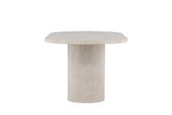 Matbord Peach Narvik Dining Table 100x200 cm - Beige Marblelook / Beige