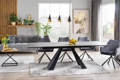 Matbord Rians Förlängningsbart 160 cm Betonglook