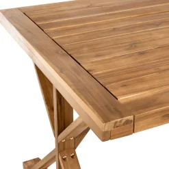 Matbord utomhus Calabritto 90 cm 180 cm Akaciaträ