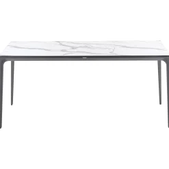 Matbord utomhus Sovareto 90x180 cm Marmoreffekt
