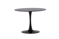 Matbord Venture Home Glade Matbord 100x74 cm Runt Black
