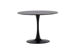 Matbord Venture Home Glade Matbord 100x74 cm Runt Black