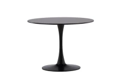 Matbord Venture Home Glade Matbord 100x74 cm Runt Black
