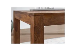 Matbord Wohnling Massivt trä lantstil Rosenträ, 140x80 cm