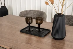 Matgrupp Tudera 140 cm Rektangulär med 4 Habesh stolar