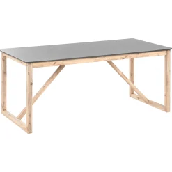Matgrupp utomhus med Bänkar Notteri Betong