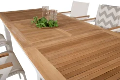 Matgrupp Utomhus Panama 160 cm Rektangulär med 6 Mexico Utestolar