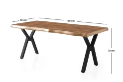 Matlerd Matbord 180 cm Rektangulär