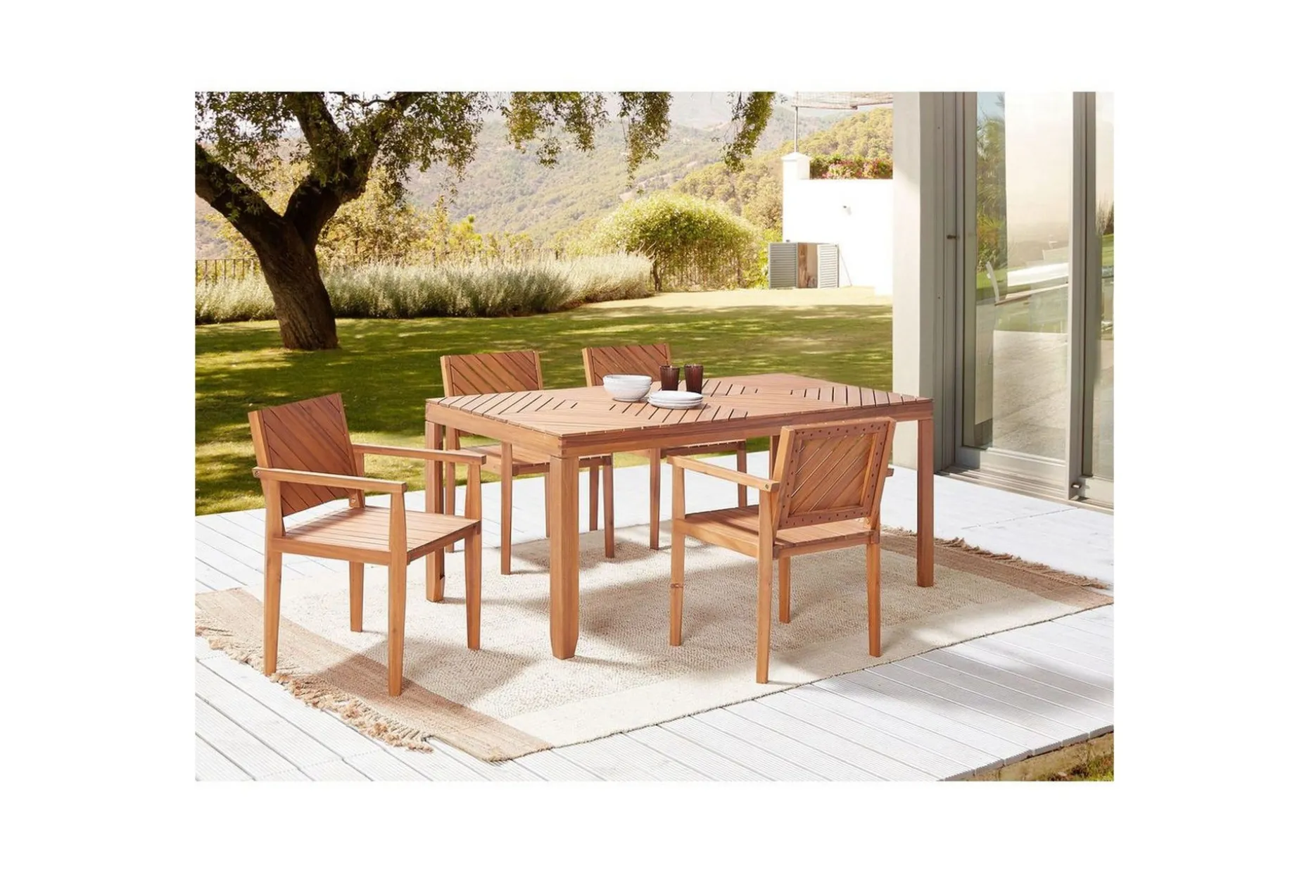 Matsalsset Baratti 4-Sits