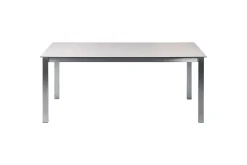 Matsalsset Cosoleto Vit/Beige/Silver, 4-Sits