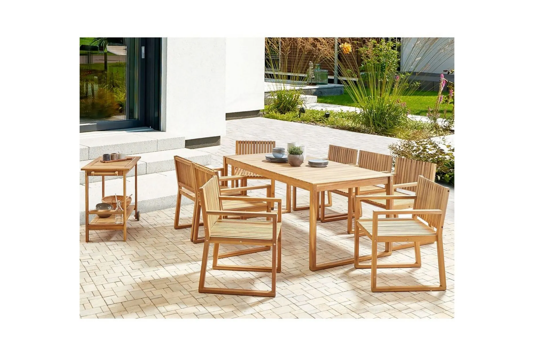 Matsalsset Sassari II 8-Sits