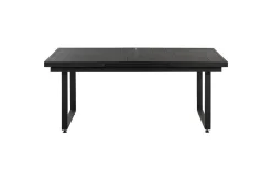 Matsalsset Valcanetto/Taviano Svart/grått/ljust trä, 8-Sits