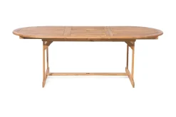 Maui Matgrupp Utomhus 160-220 cm + 8 Utestolar