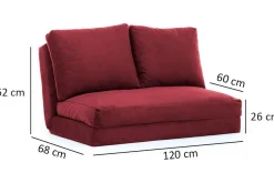 Maydena Bäddsoffa 2-sits 120x185