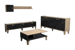 Möbelset för vardagsrum 35x178 cm 3 Delar