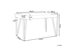 Mcgetrick Matbord 130x180 cm