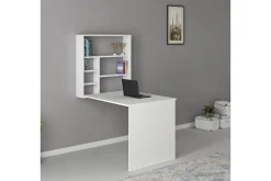 Mcmillan Väggskrivbord 90 cm med Förvaring Hyllor