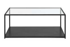 Medora Soffbord 100 cm med Förvaring Hylla