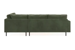 Menard Compact 4-sits Högervänd L-formad Schäslongsoffa i Manchester