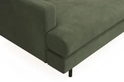 Menard Compact 4-sits Högervänd L-formad Schäslongsoffa i Manchester