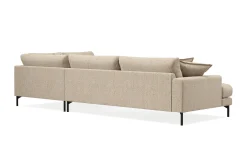 Menard Premium 5-sits Högervänd L-formad Djup Schäslongsoffa i Chenille