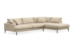 Menard Premium 5-sits Högervänd L-formad Djup Schäslongsoffa i Chenille