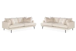 Menard Soffgrupp 4-sits + 4-sits Manchestersoffa