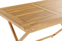 Menorca Litet Rektangulärt Matbord i trä Utomhus 80x120 cm