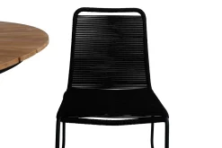 Mexico Matgrupp Utomhus Rund Ø140cm + 4 Lindos Stolar