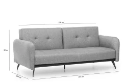 Mezonzo 3-sits Bäddsoffa