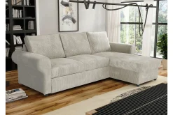 Midfeld 3-sits Hörnbäddsoffa beige