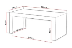 Milias Soffbord 120 cm