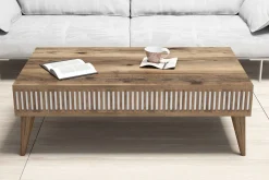 Millay Soffbord 105 cm med Förvaring Hylla