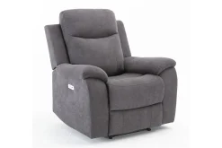 Milo Recliner Fåtölj Grå