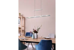 Milos LED Taklampa borstad stål