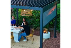 Mirador Alasvedettävä paviljongin seinä 3m Grå