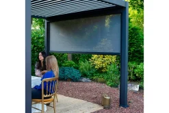 Mirador Alasvedettävä paviljongin seinä 3m Grå