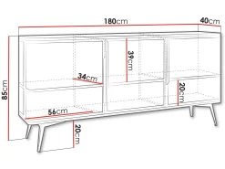 Mireva Skänk 180 cm