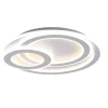 Mita LED Plafond rund mattvit